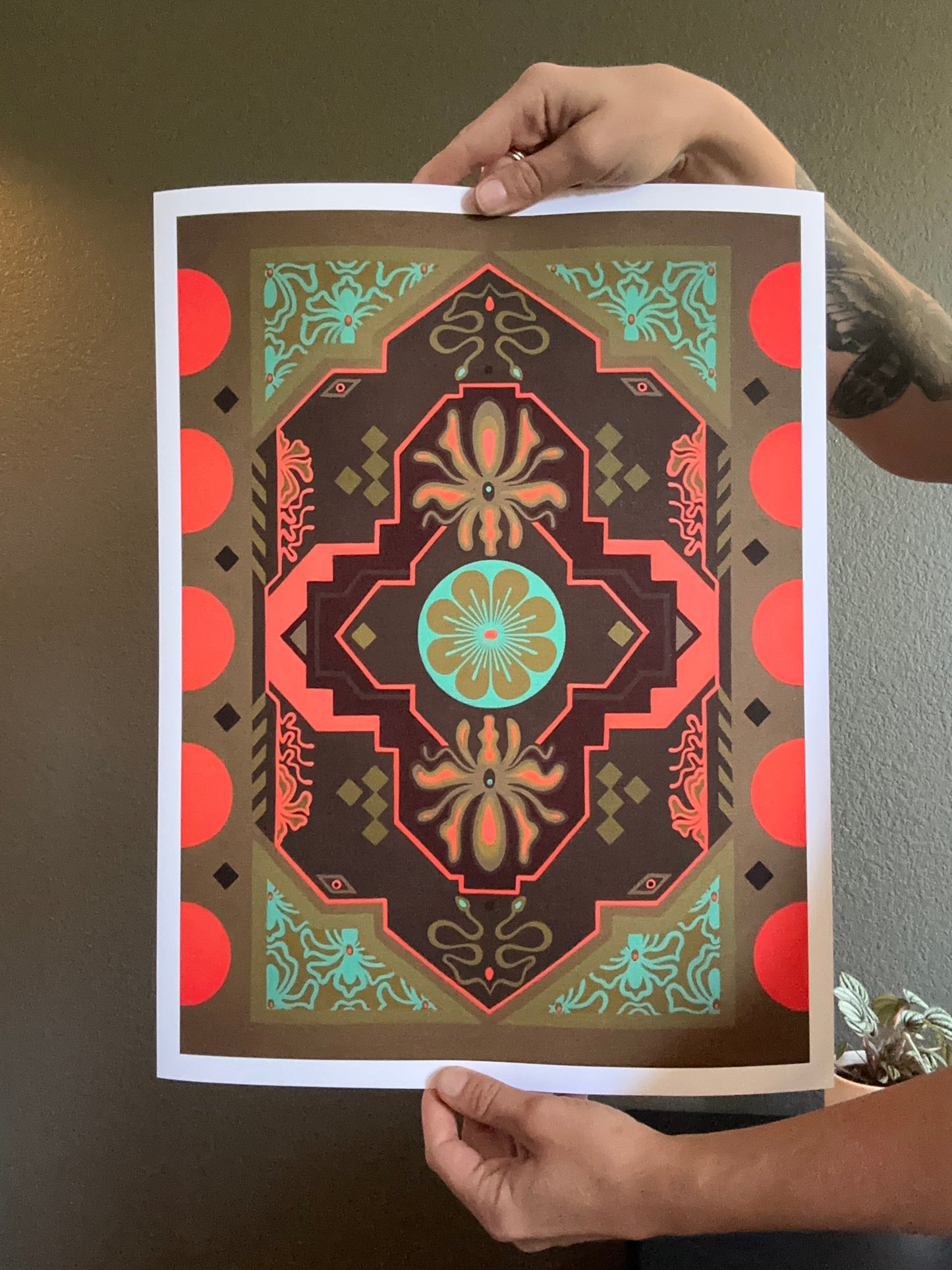 desert dreamz I giclee print on archival linen paper