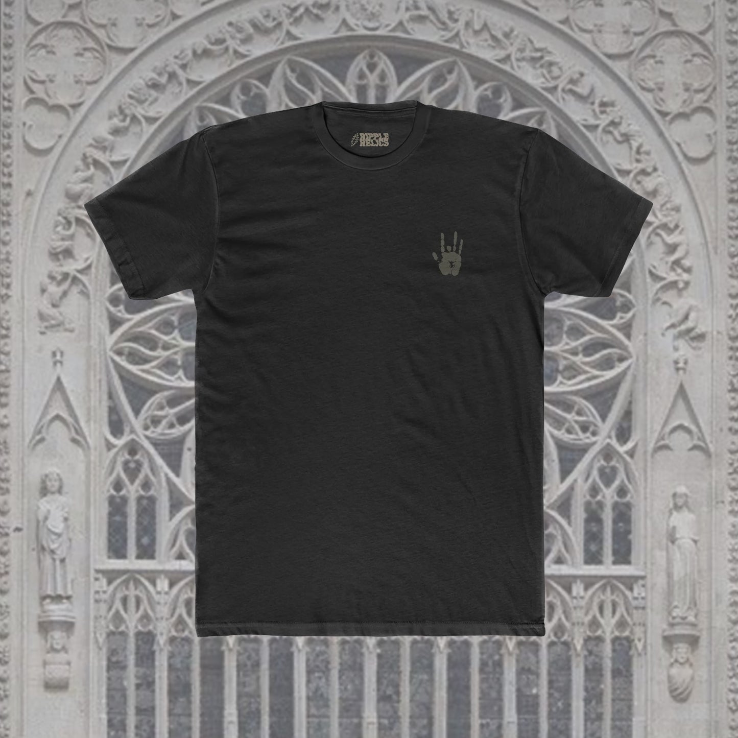 stained glass stealie tee